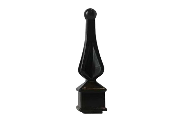 Black Metal Gjerde Dekorative Tilbehør Finials Spears Gate Post Finials Topper